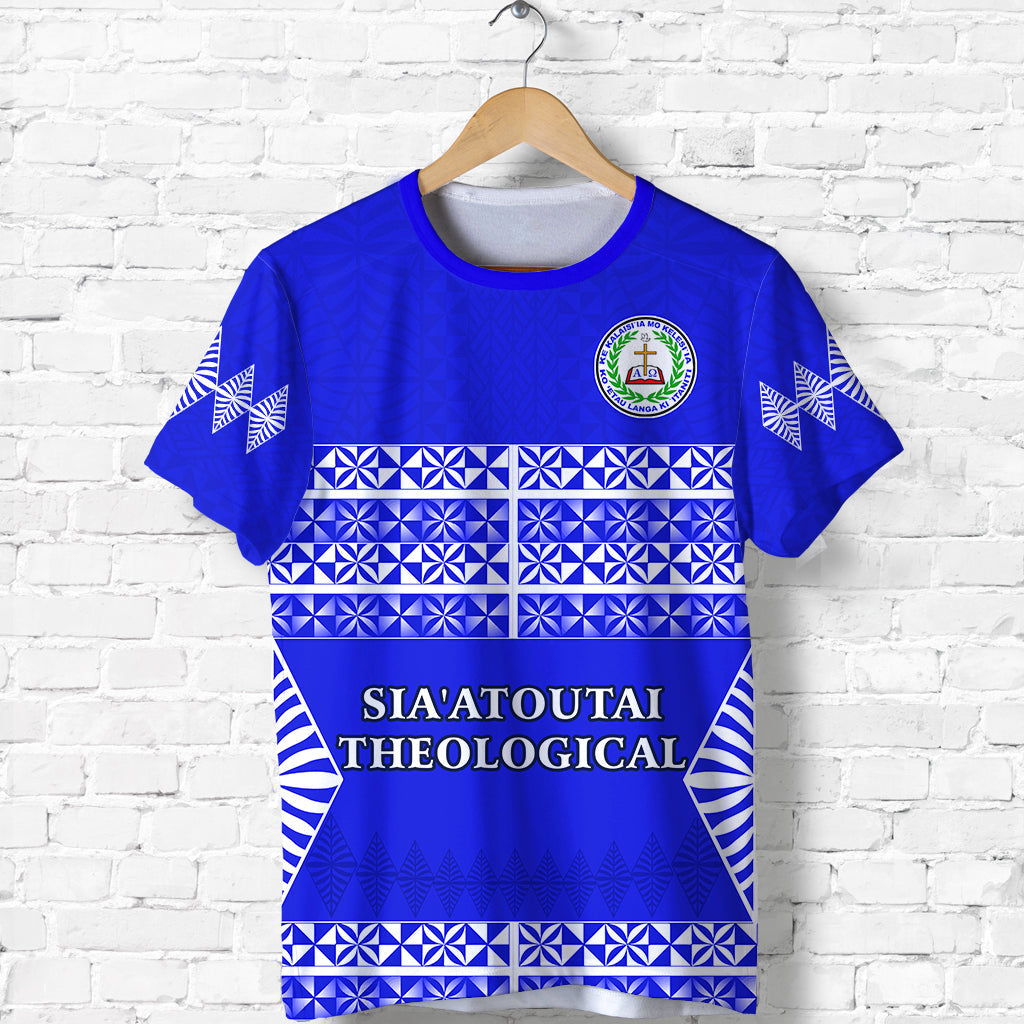 Sia'Atoutai Theological College T Shirt Tonga Pattern