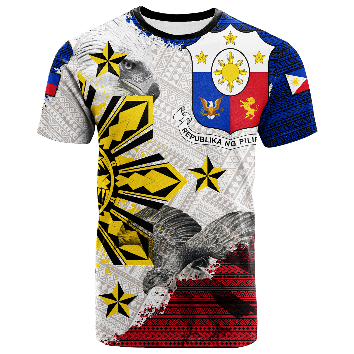 Phillippines Filipino Tribal Eagle T Shirt