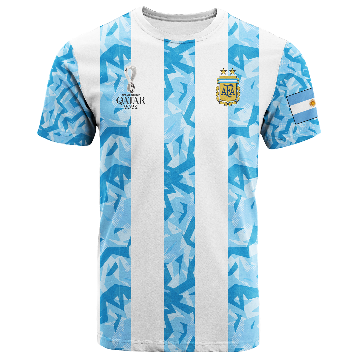 Custom Argentina T Shirt Football 2022