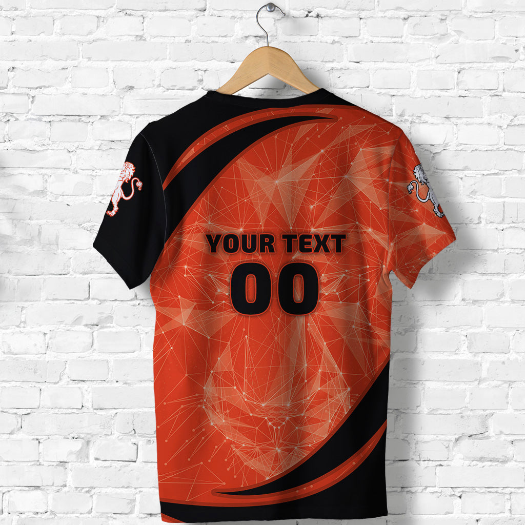 Custom The Netherlands Football 2021 T Shirt Sport Style