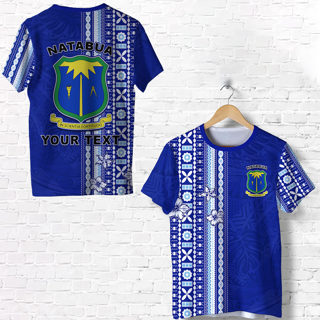 (Custom Personalised) Natabua High School Polynesian T Shirt Lautoka Fiji