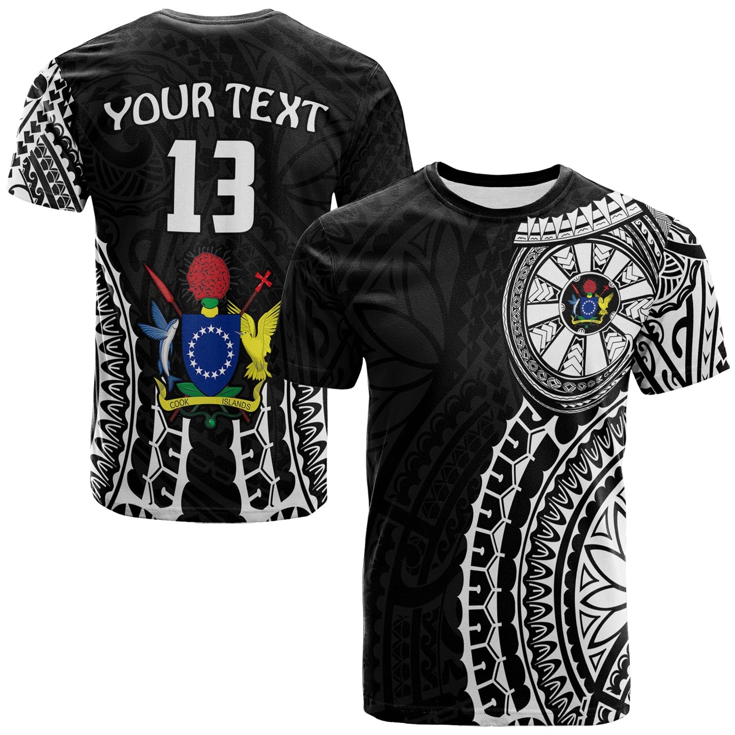 (Custom Text and Number) Cook Islands T Shirt Polynesian Cultural The Best For You