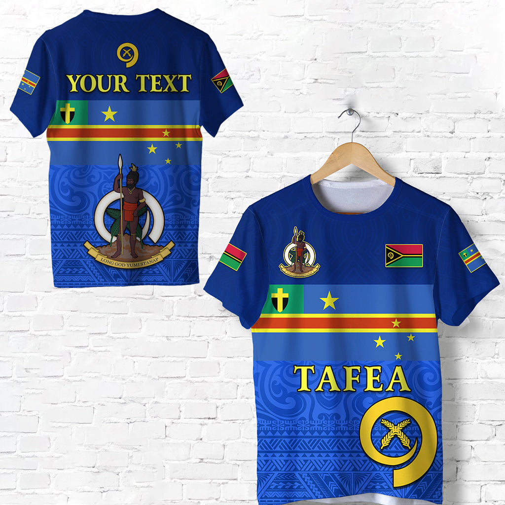 (Custom Personalised) Tafea Province T Shirt Vanuatu Proud