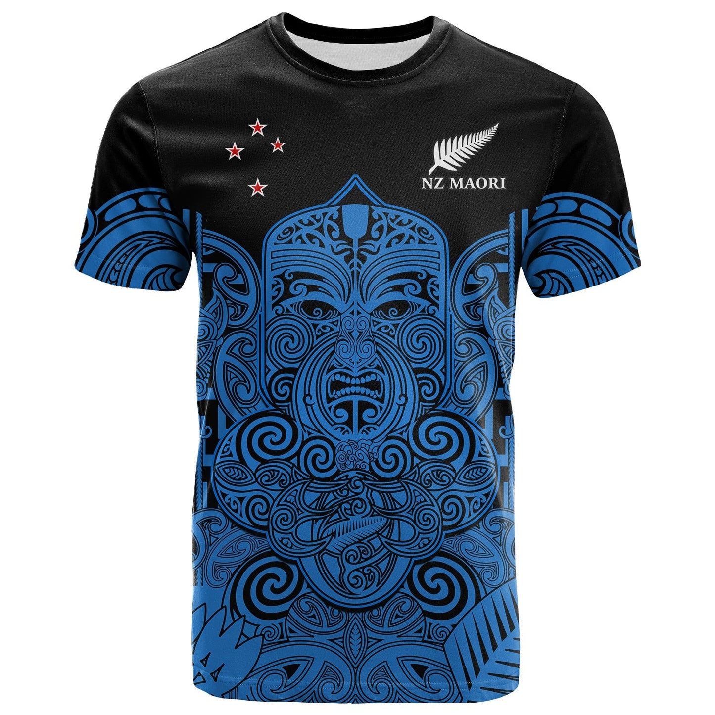 New Zealand Tiki Rugby T Shirt Nz Maori Koru Pattern Ver.05