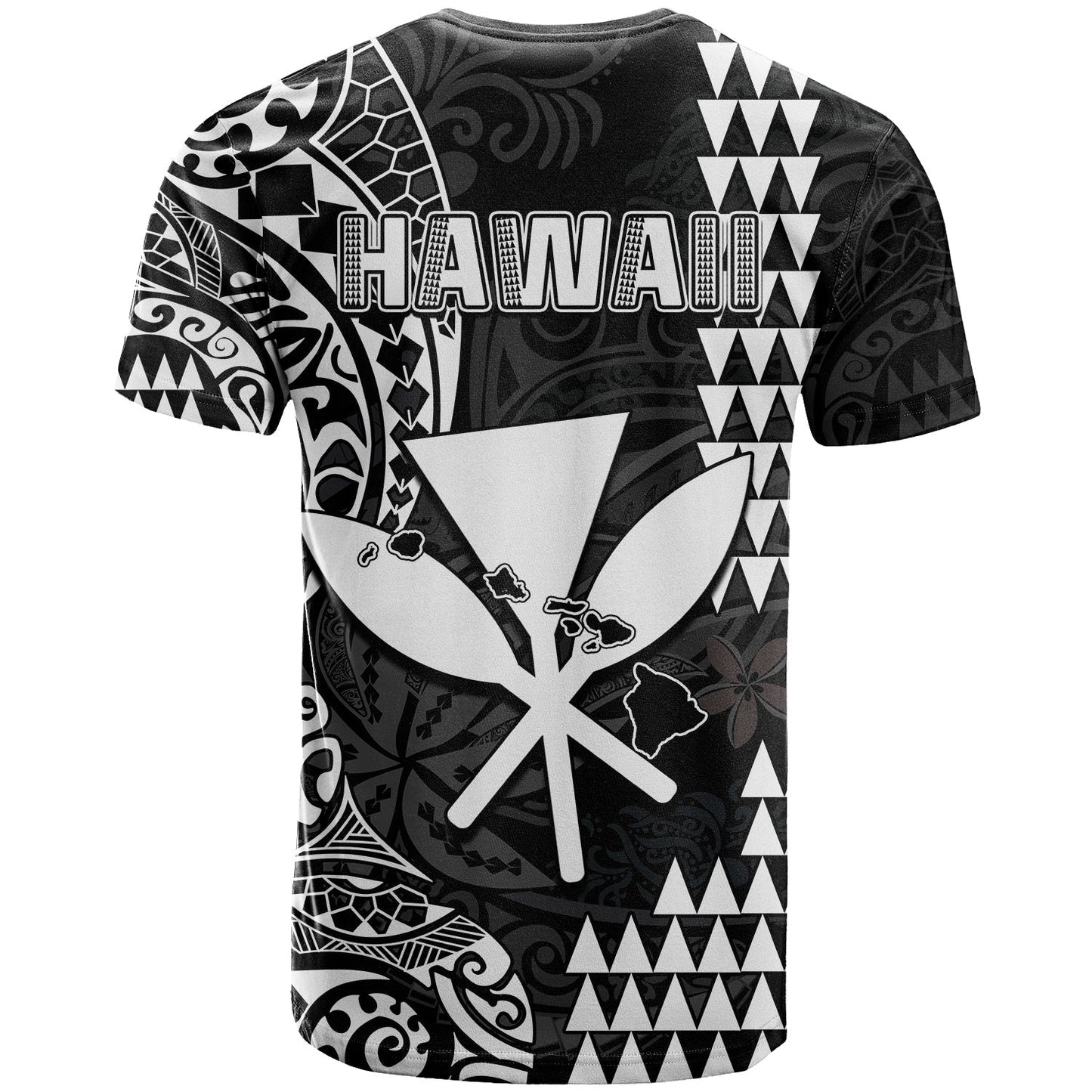 Hawaii Day Kakau T Shirt Proud To Be Hawaiian Black King Kamehameha And Kanaka Maoli