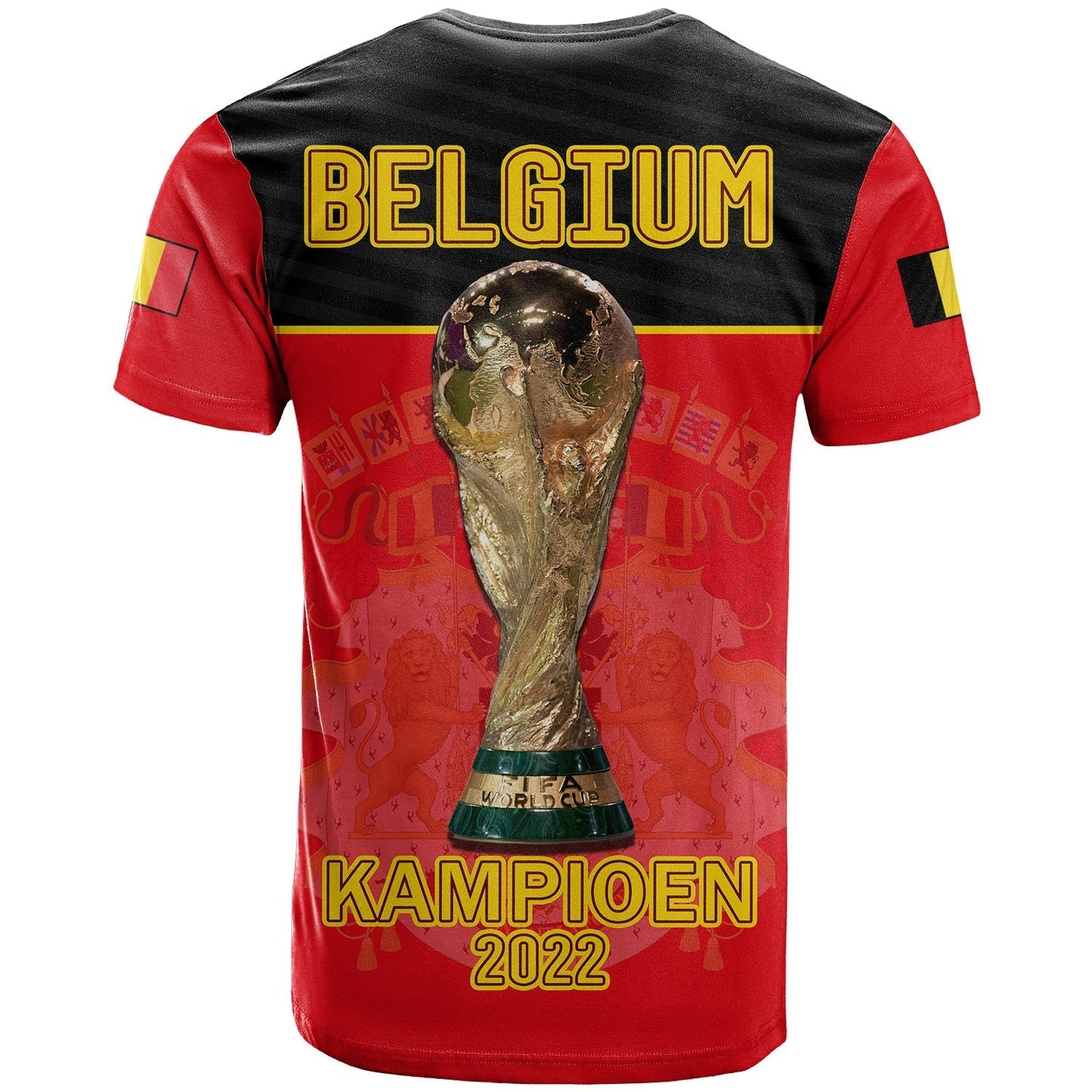 Belgium T Shirt Football 2022 De Rode Duivels Sporty Style