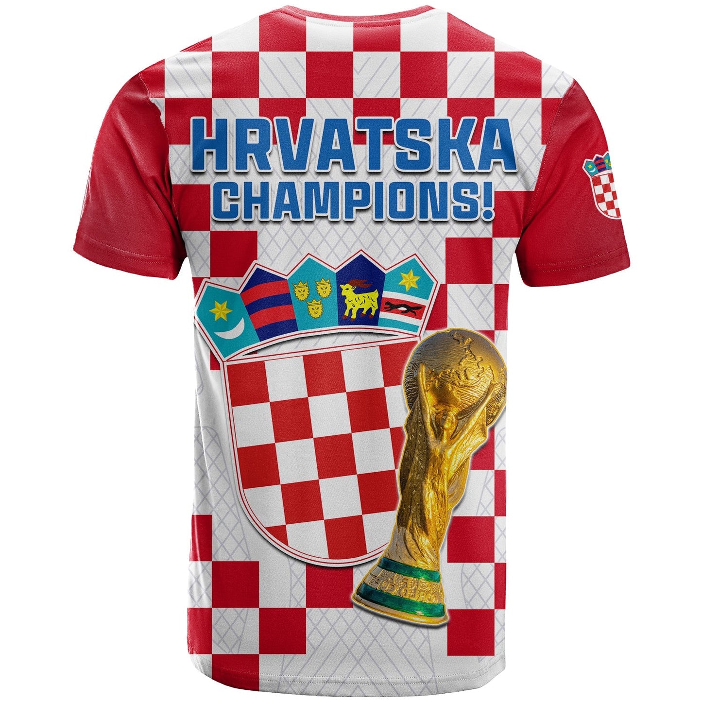Croatia Football T Shirt Vatreni Hrvatska Champions 2022 World Cup