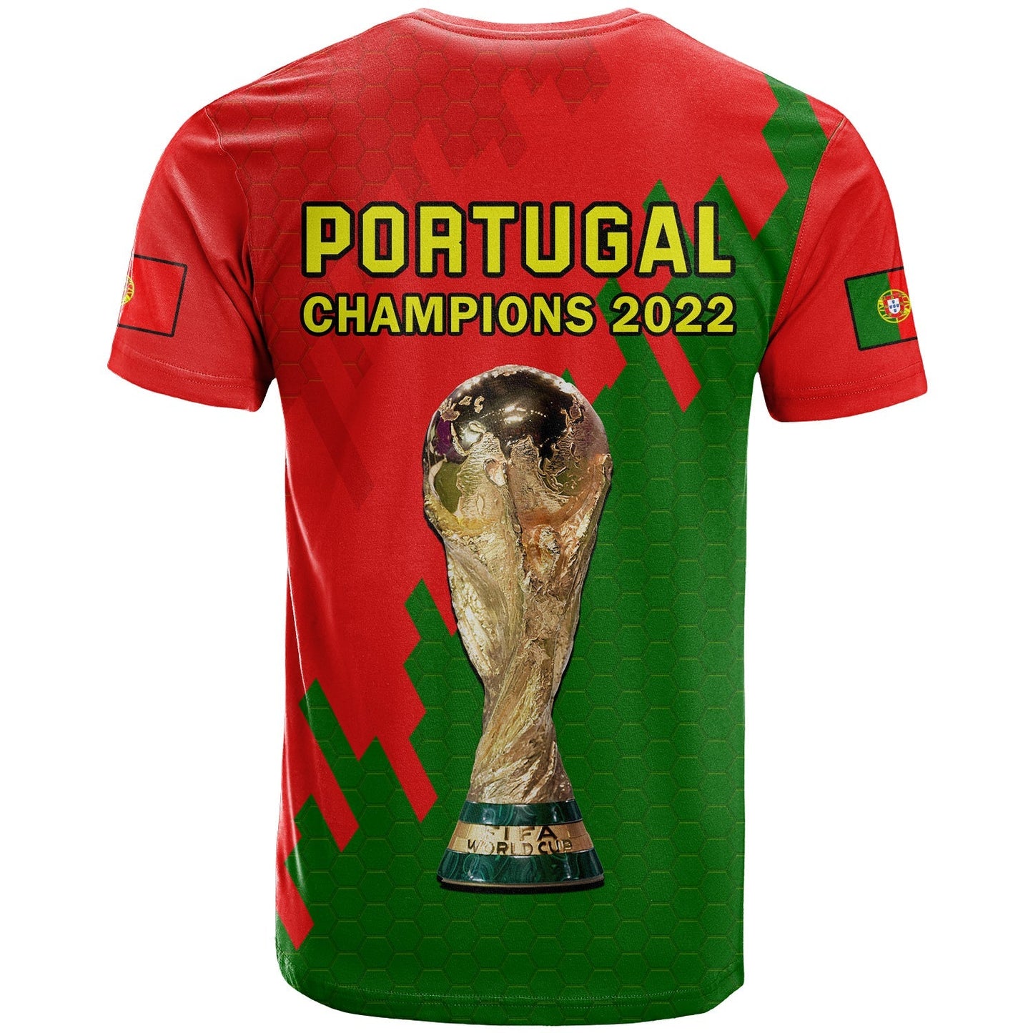 Portugal FootbT Shirt Champions WC 2022