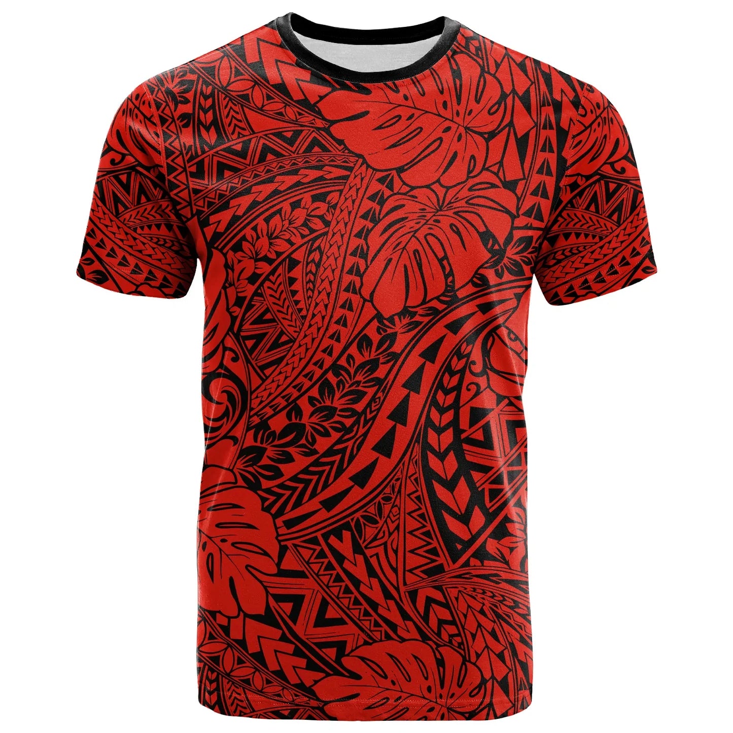 Hawaii T Shirt Polynesian Tribal Art Ver.02