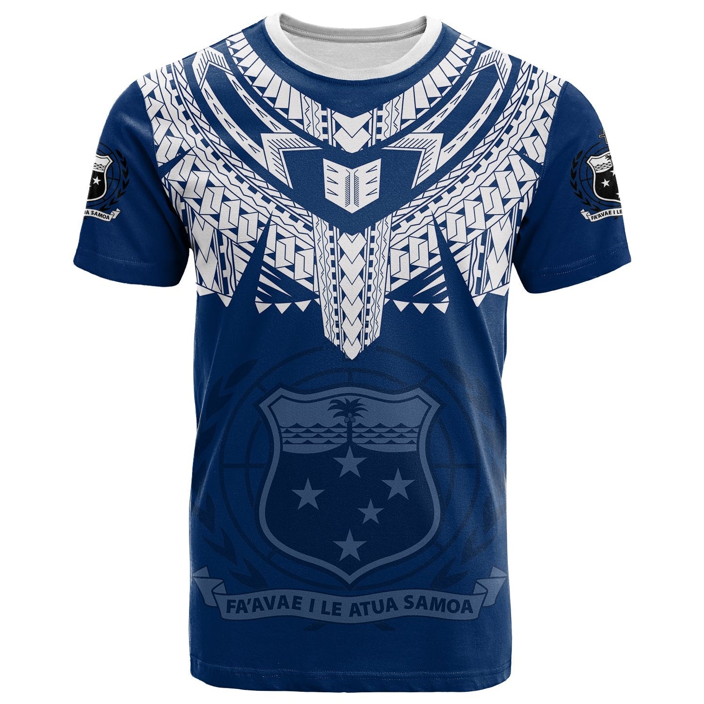 Samoa Tribal Tattoo Coat Of Arms T Shirt All Over Print