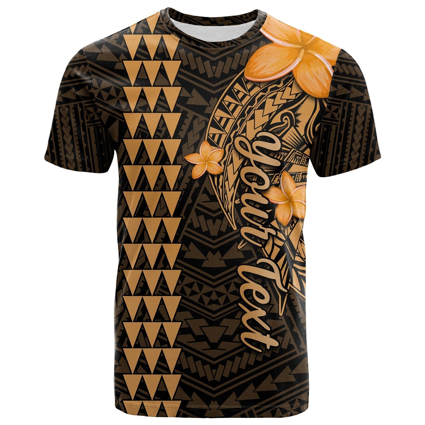 (Custom Personalised) Hawaii T Shirt Kakau Kanaka Maoli Combine Polynesian Shark Ver.01