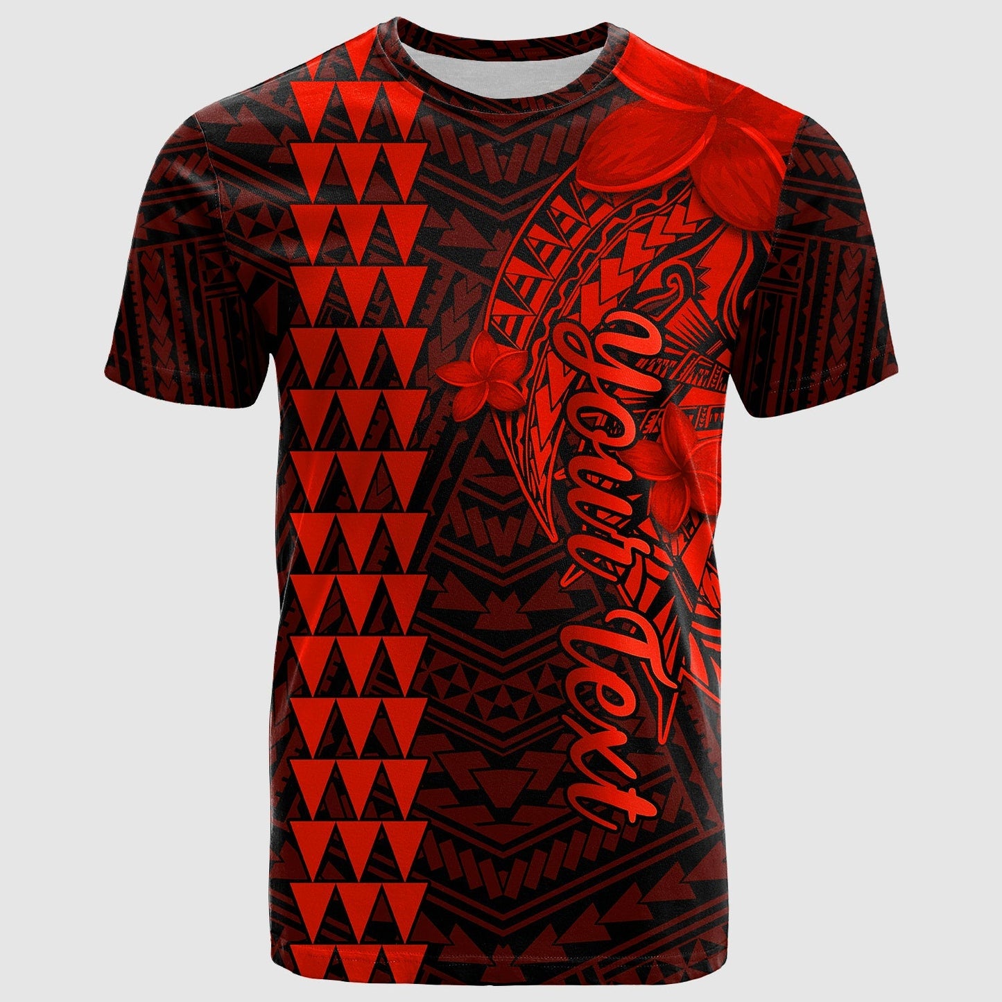 Custom Personalised Hawaii T Shirt Kakau Kanaka Maoli Combine Polynesian Shark Ver.06