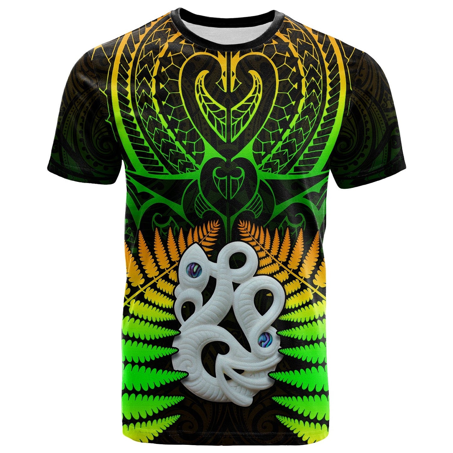 Aotearoa Fern T Shirt New Zealand Hei Tiki Special Style