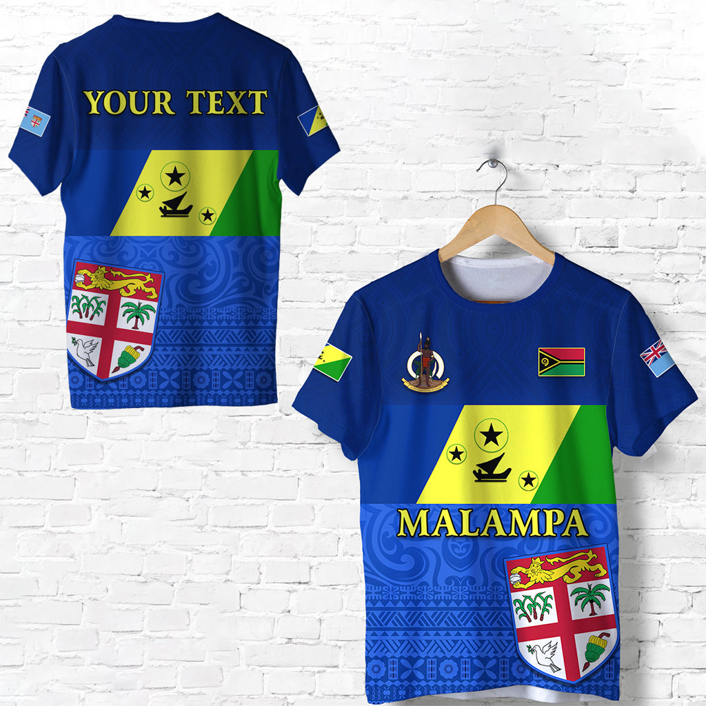 (Custom Personalised) Malampa Fiji Day T Shirt Vanuatu Proud