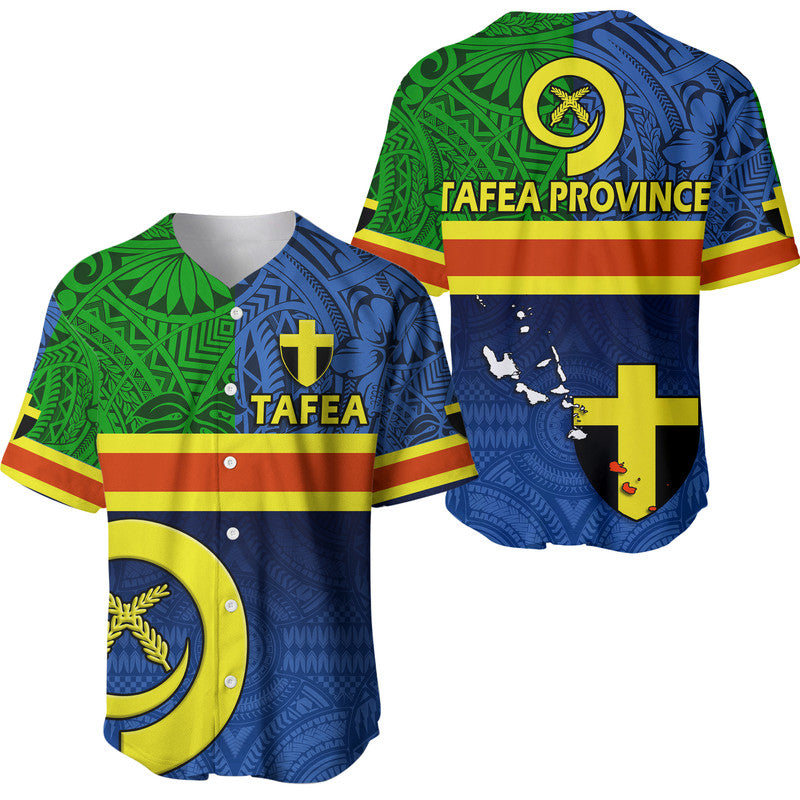 Vanuatu Tafea Province Day Baseball Jersey Tafea Flag Color Style