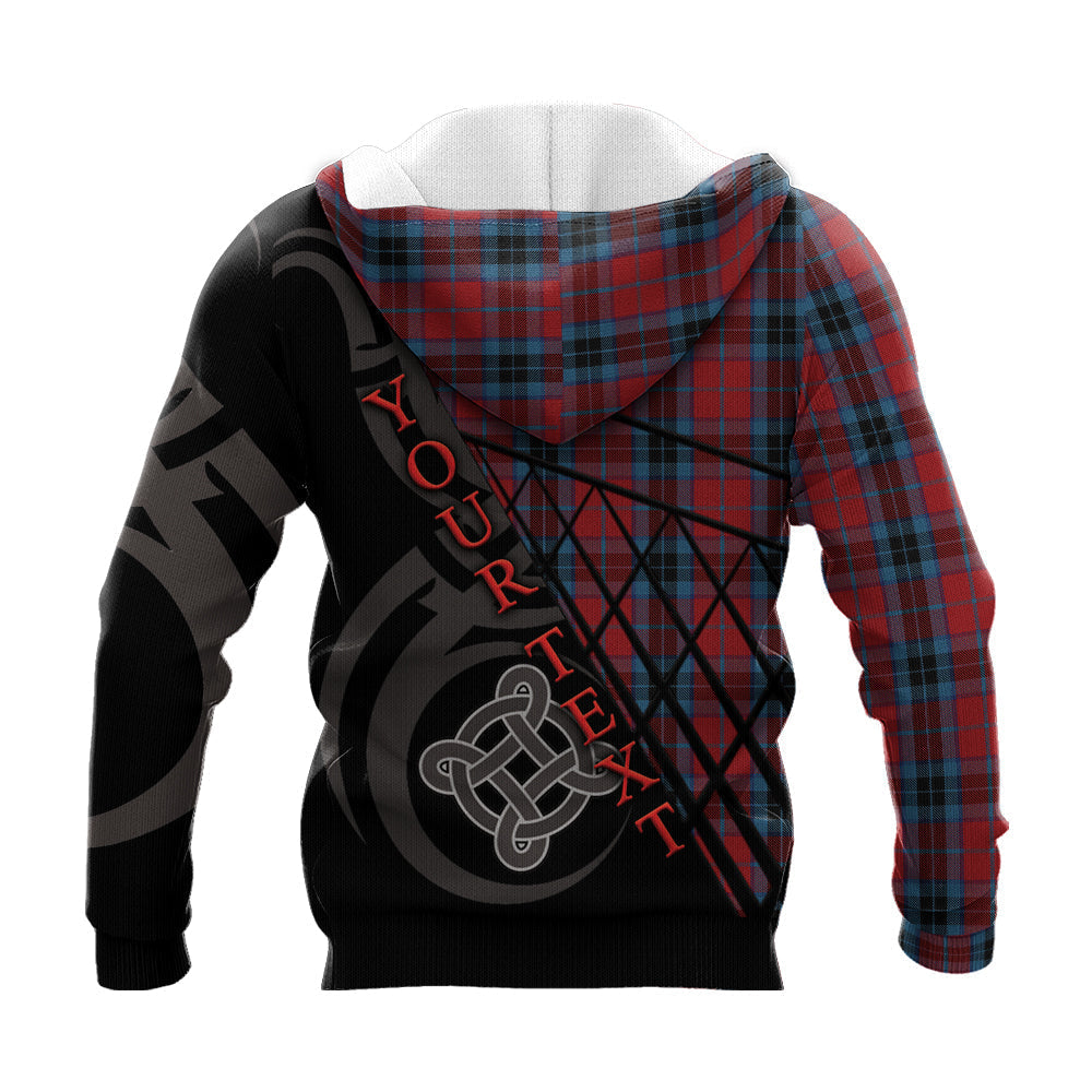 Printivon Thompson 03 Knitted Hoodie Pattern Celtic Custom Text