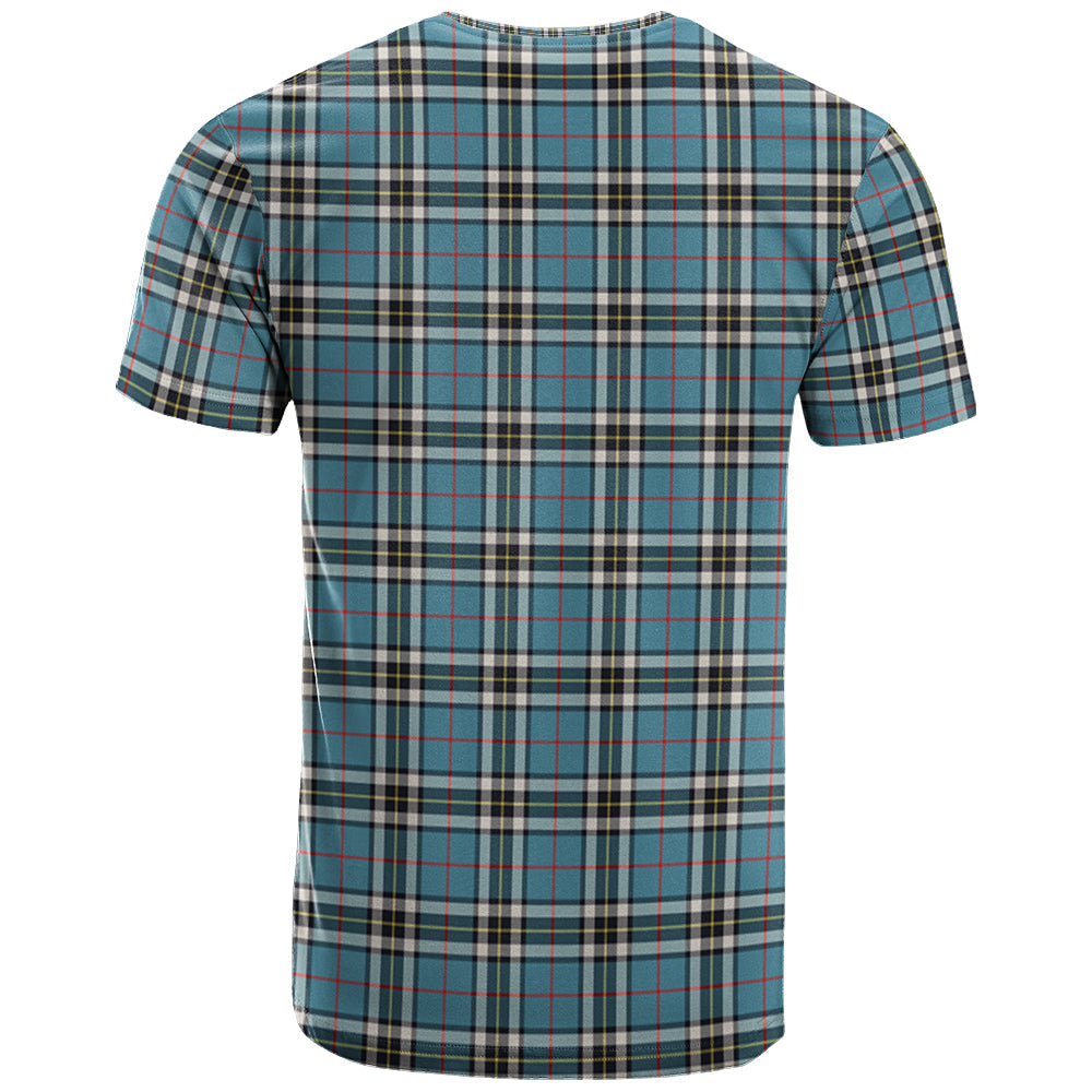 Printivon Thomson Clan DNA In Me Tartan Crest T Shirt
