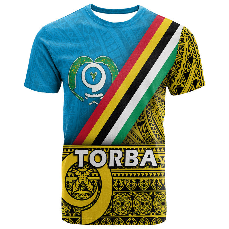 Vanuatu Torba Province Day T Shirt Torba Flag Color Style