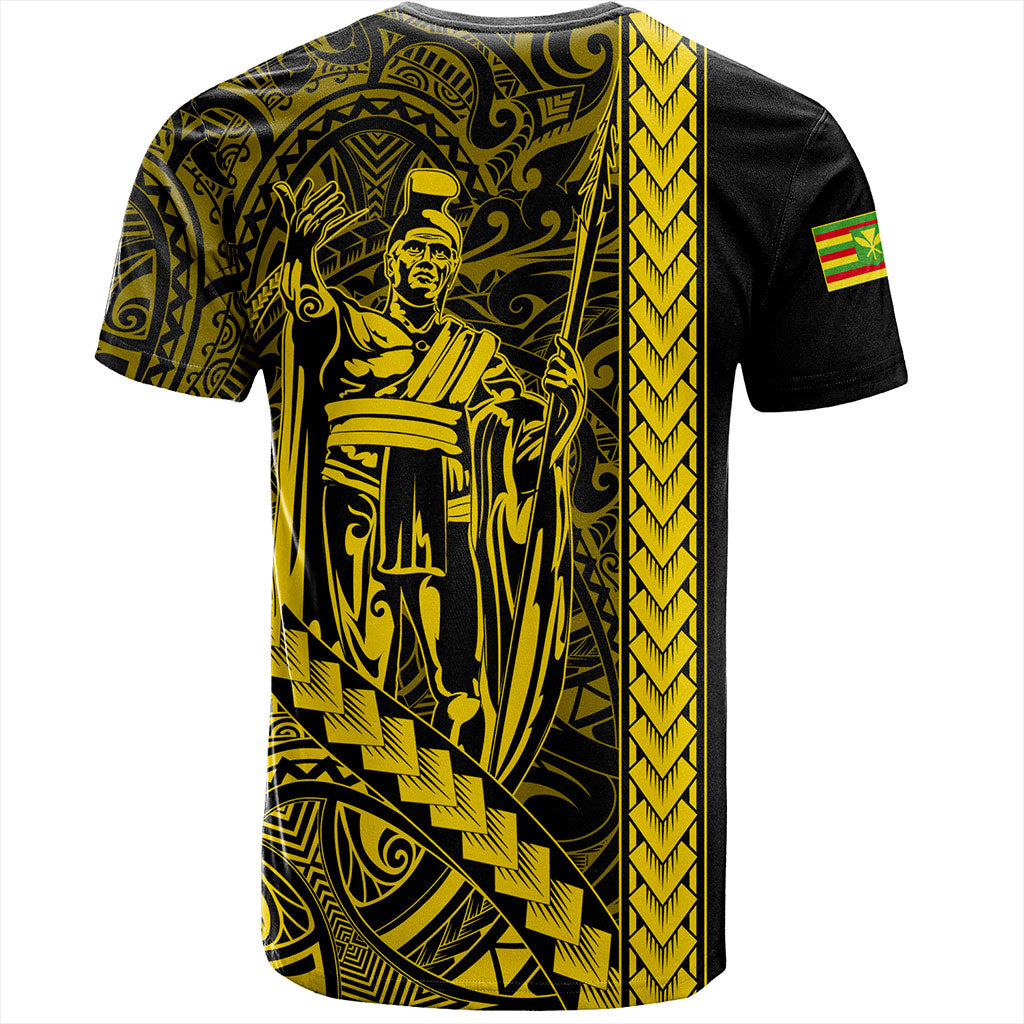 Hawaii T-Shirt Tribal Polynesian Kanaka Maoli King Kamehameha Shirt