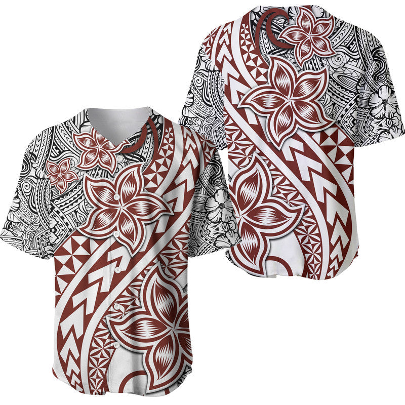 Traditional Polynesian Tribal Tattoo Retro Baseball Jersey