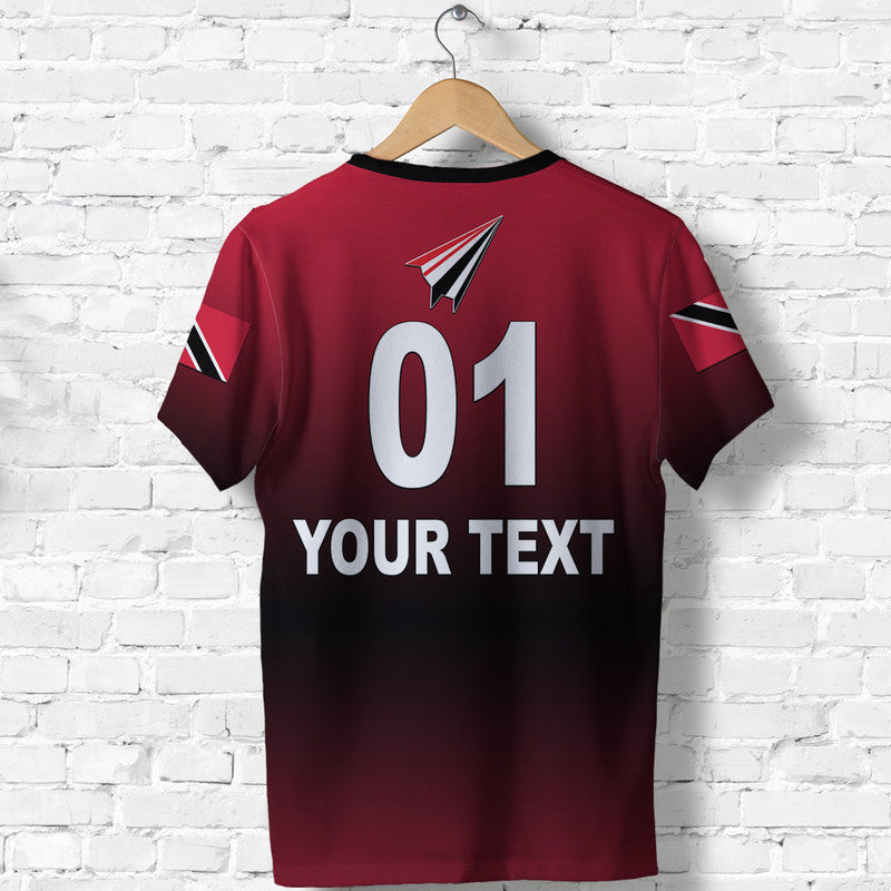 Custom Trinidad And Tobago Cricket Red Force T Shirt Original Style LT8