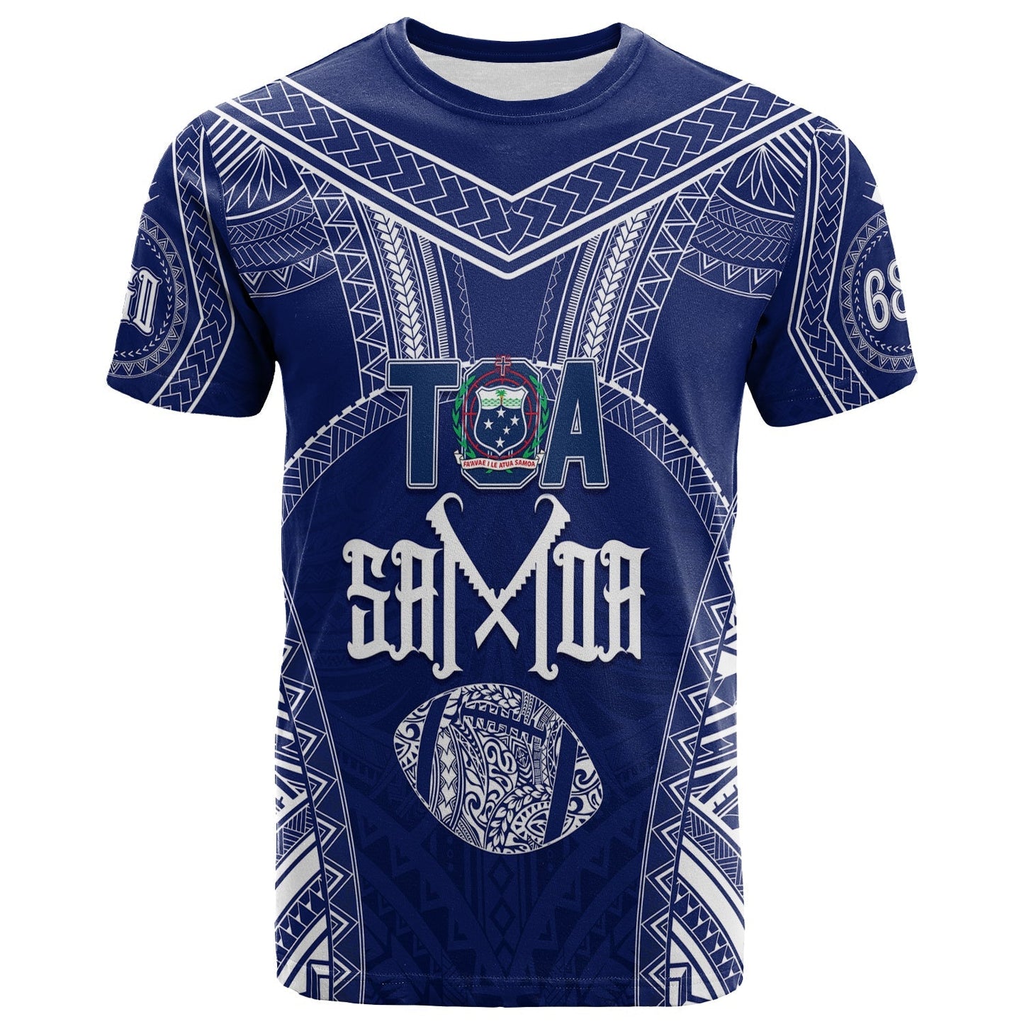 Personalised Toa Samoa T Shirt 685 Uso Forever