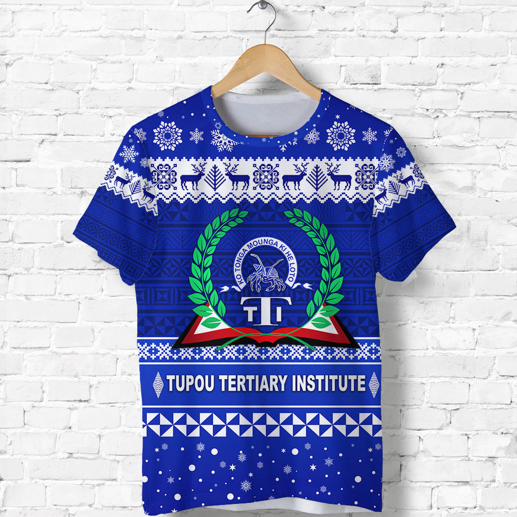 Tupou Tertiary Institute Christmas T Shirt Simple Style