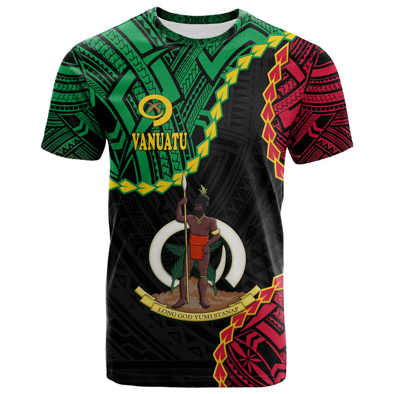 Vanuatu T Shirt Basic Coat Of Arms