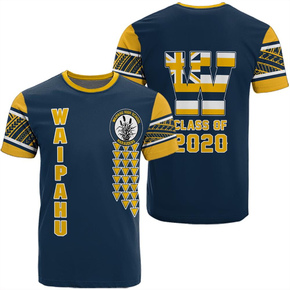 Personalized Hawaii - Waipahu High Custom Your Class T-Shirt - Ah