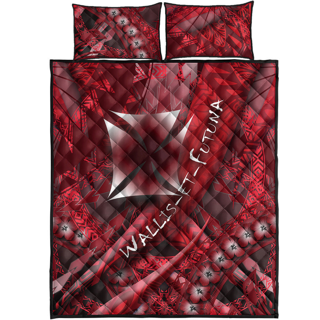 Wallis et Futuna Quilt Bed Set Artsy Style Special