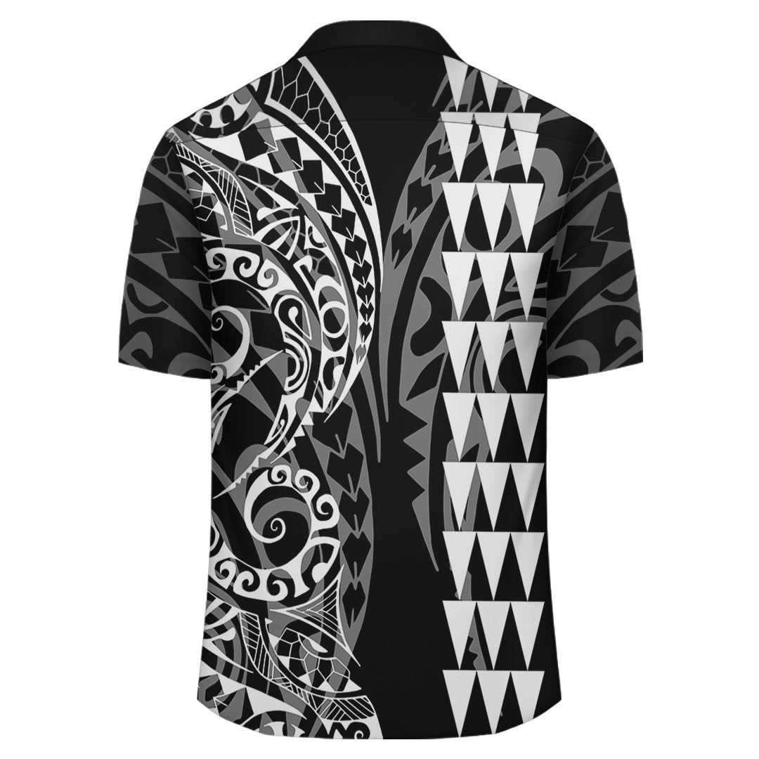 Kakau Polynesian Tribal Hawaiian Shirt Multicolor
