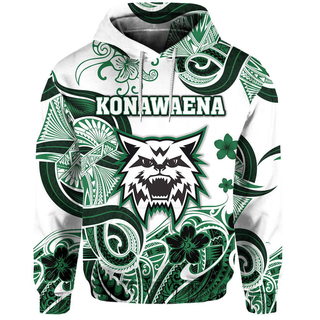 ( Personalised) Hawaii Konawaena Wildcats School Hoodie Unique Style