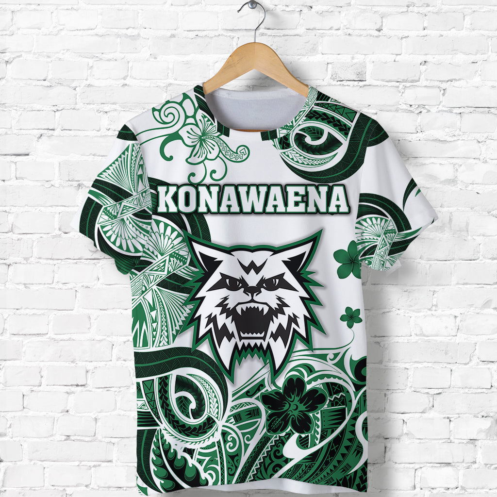 Hawaii Konawaena Wildcats School T Shirt Unique Style