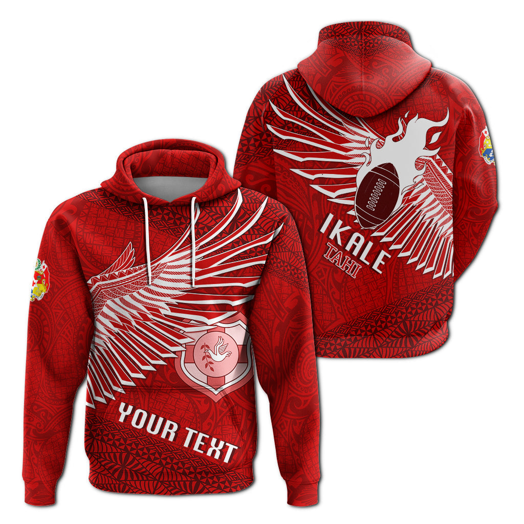 ( Personalize) Tonga Rugby Hoodie Ikale Tahi Soaring Wings