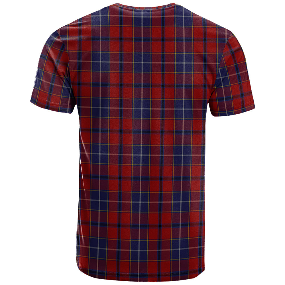 Printivon Wishart Dress Clan DNA In Me Tartan Crest T Shirt