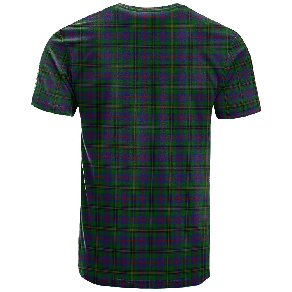 Printivon Wood Clan DNA In Me Tartan Crest T Shirt
