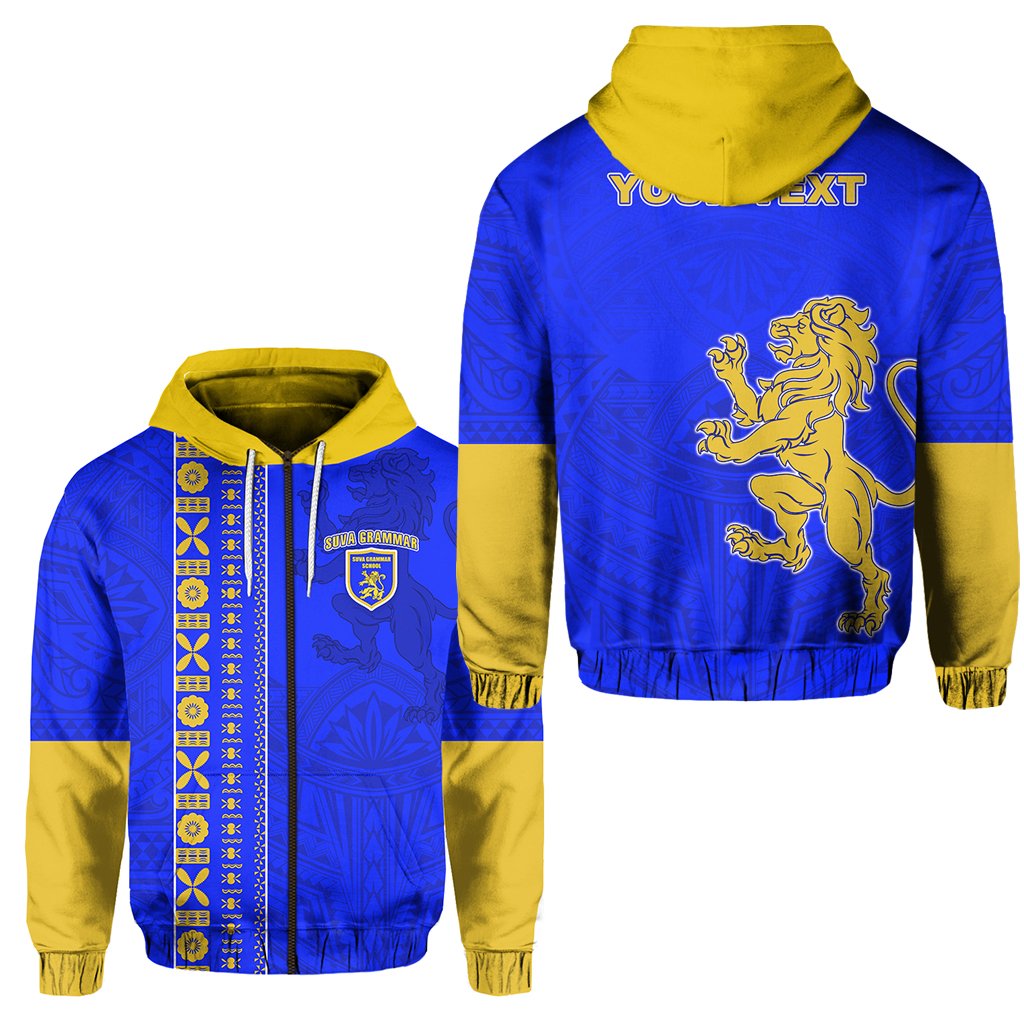 ( Personalised) Suva Grammar Zip Hoodie (For Kid) Happy Anniversary