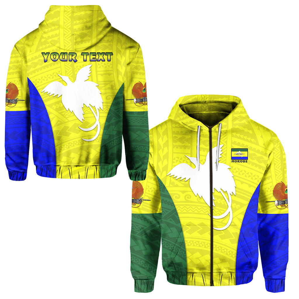 ( Personalised) Morobe Province Zip Hoodie Papua New Guinea
