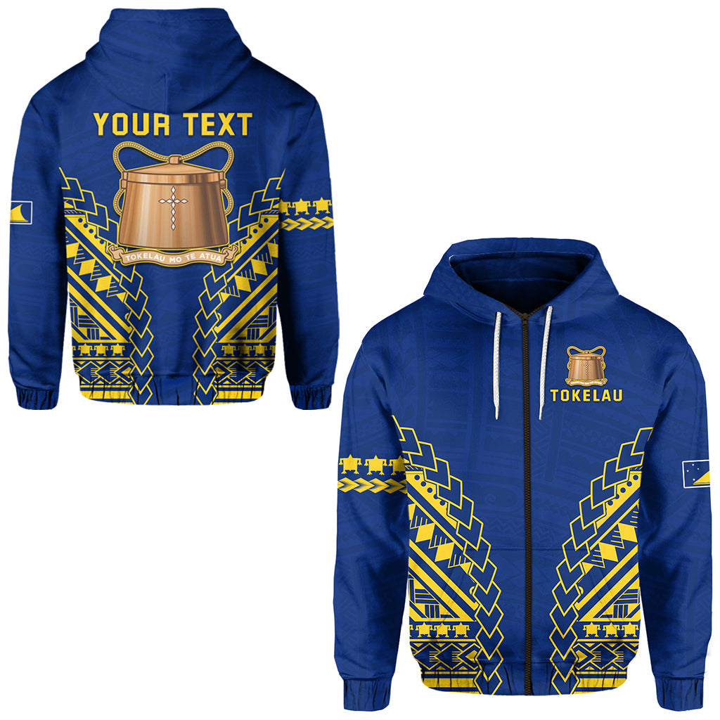 ( Personalised) Tokelau Polynesian Zip Hoodie