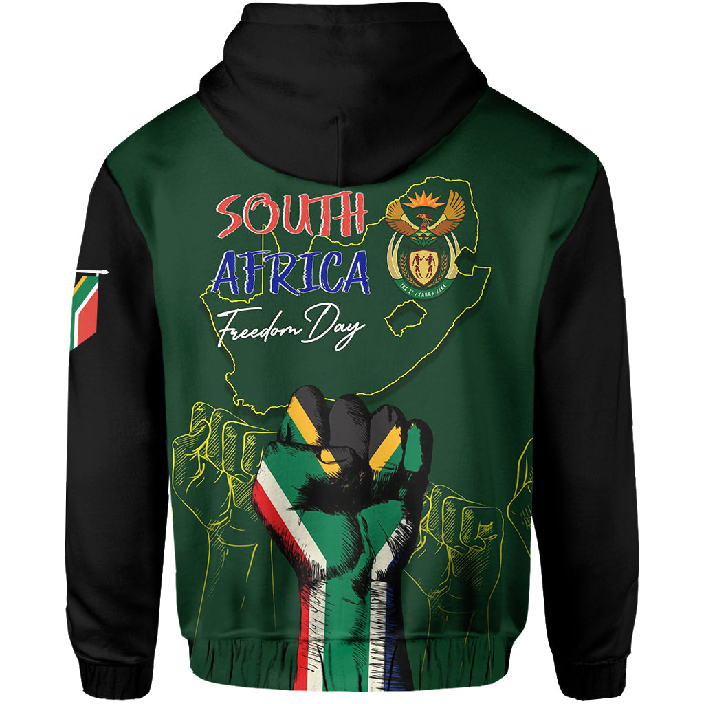 South Africa Freedom Day Hoodie Fist Up Style