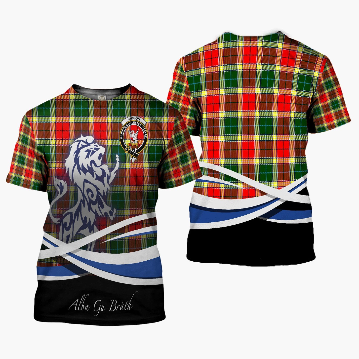 Printivon Gibson Clan Crest Alba Gu Brath T Shirt Scotland Gift