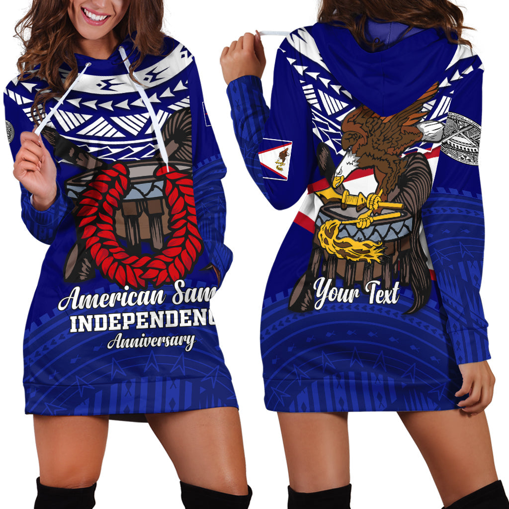 Custom American Samoa Independence Anniversary Pride Hoodie Dress