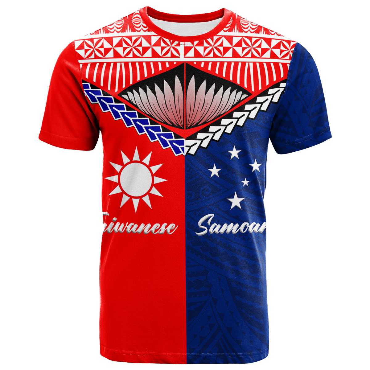Taiwanese Combine Samoan Pride T-Shirt -