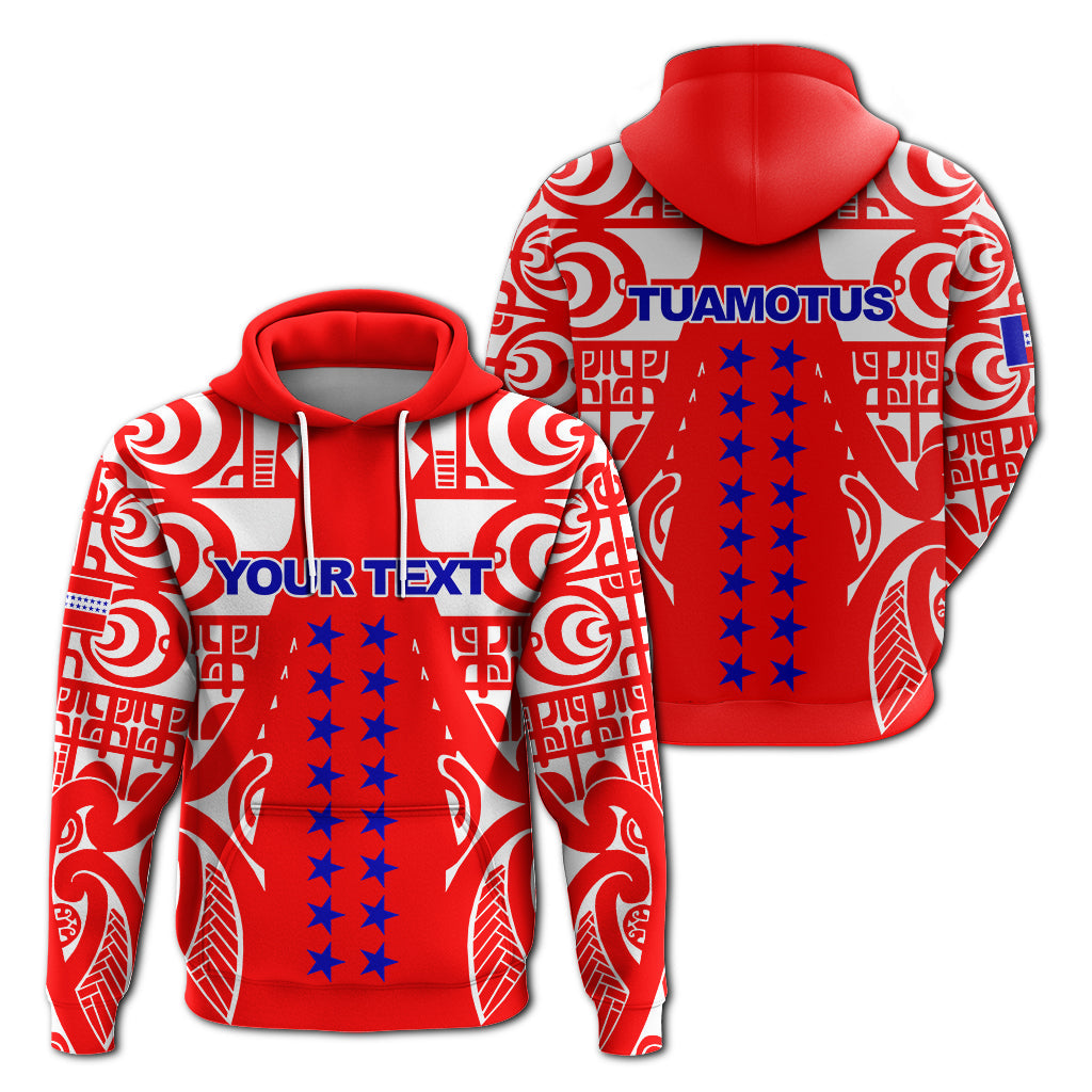 ( Personalised) Tuamotu Archipelago Tribal Tattoo Hoodie