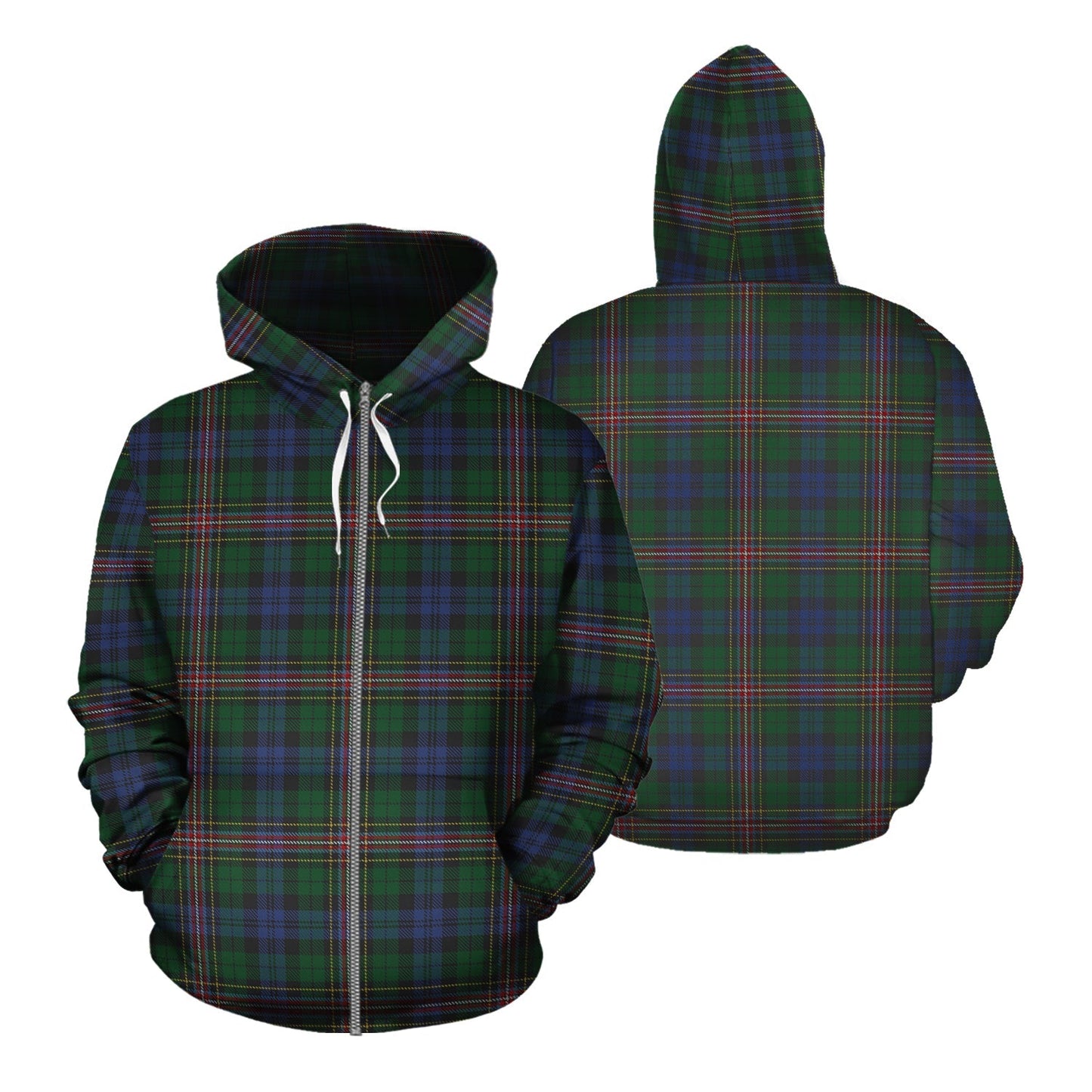 Printivon Allison Tartan Hoodie