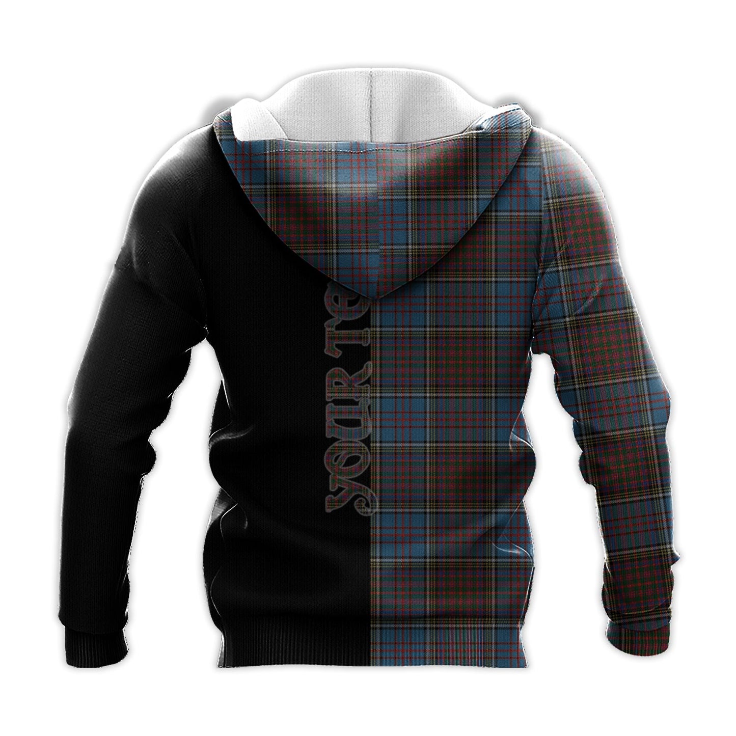 Printivon Anderson Highland Society Of London Tartan Personalize Half Hoodie