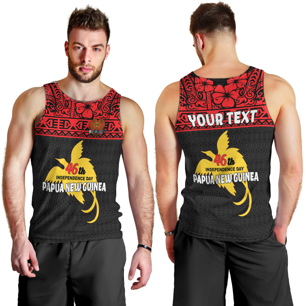 Custom Personalised Papua New Guinea Independence Day Men Tank Top