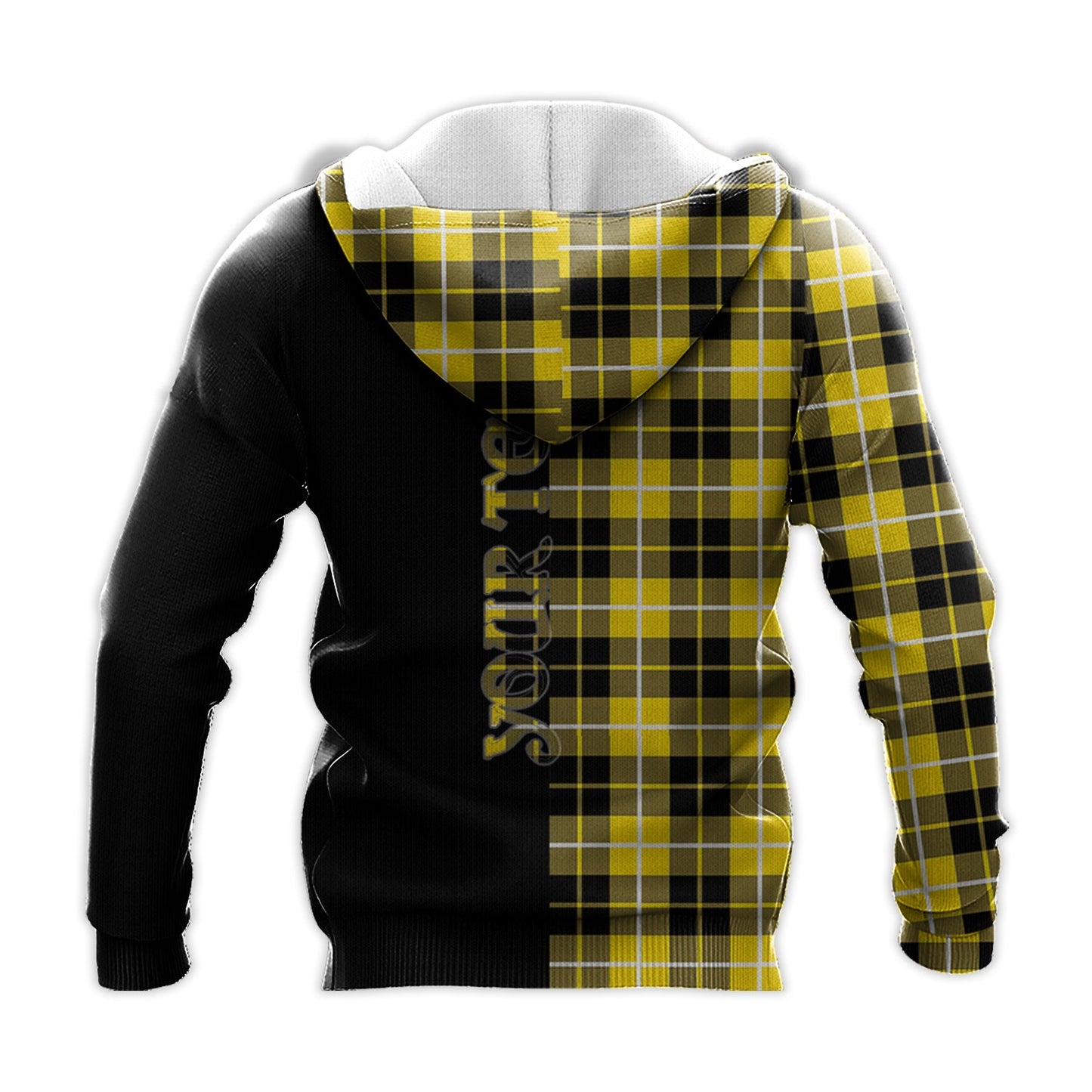 Printivon Barclay Dress Modern Tartan Personalize Half Hoodie