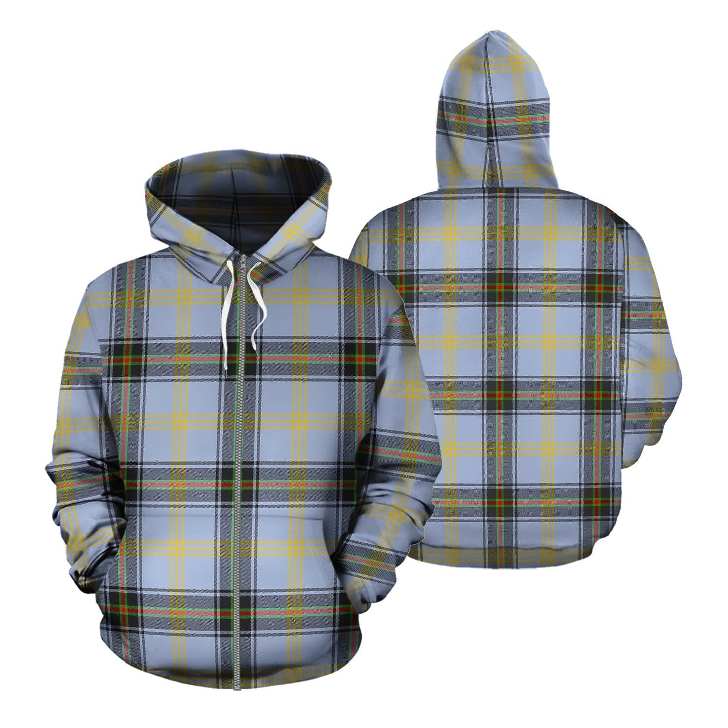 Printivon Bell Tartan Hoodie