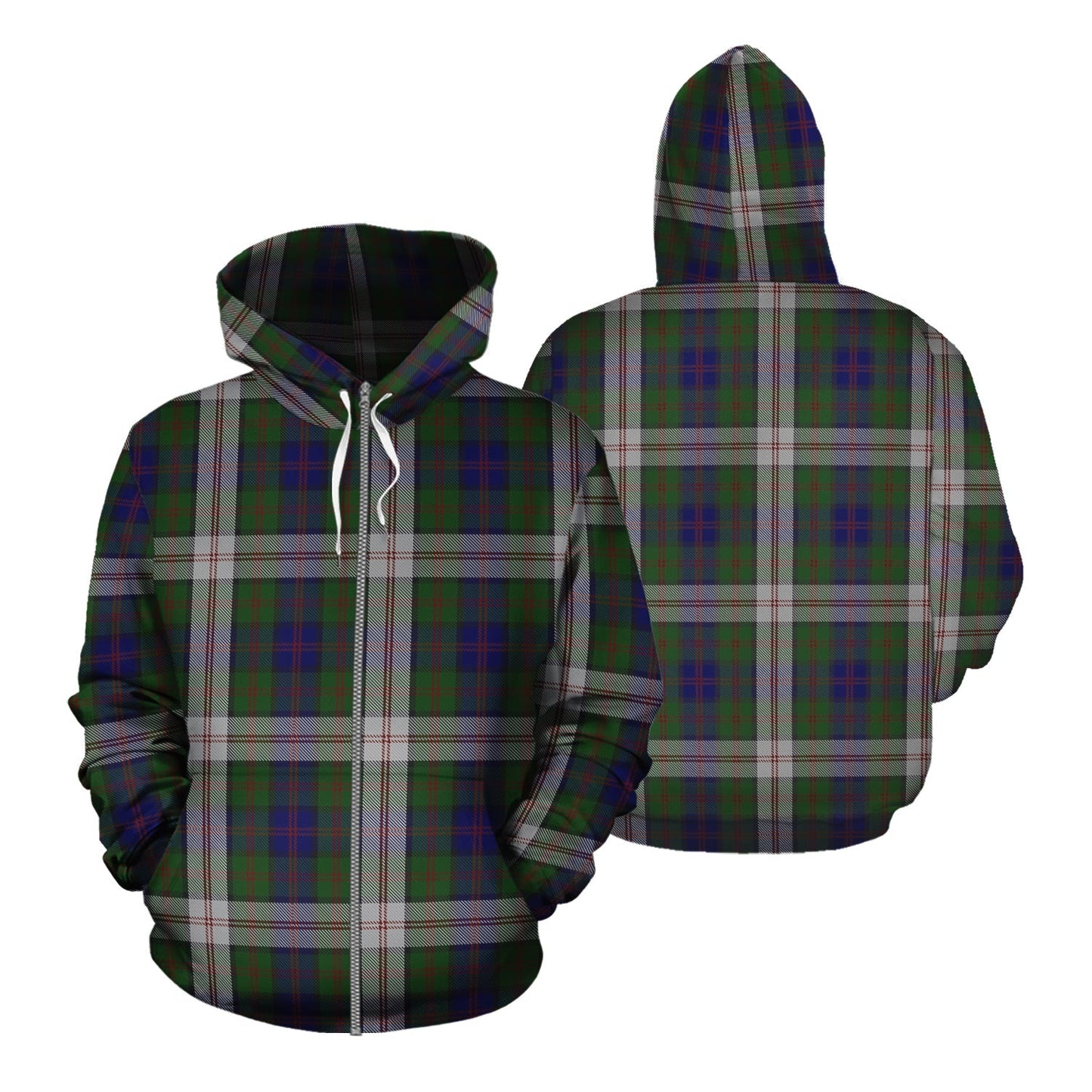 Printivon Blair Dress Tartan Hoodie